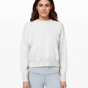 Lululemon Ready to Roll Crew in Vapor - Size 6